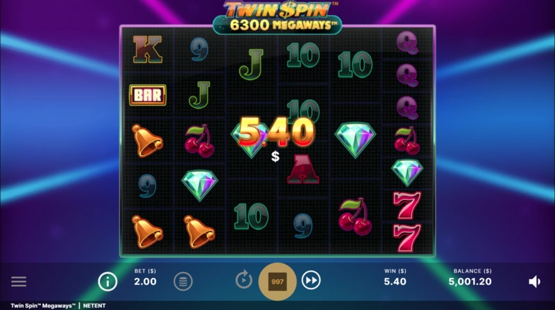 Twin Spin Megaways slots